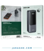 پاوربانک گرین لاین مدل Compact 10 ظرفیت ۱۰۰۰۰ میلیآمپر با توان ۲۲.۵ وات - تصویر 2